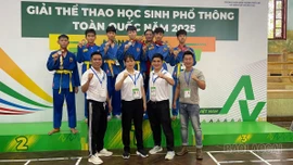 Đội Vovinam Lào Cai giành 5 huy chương tại Giải Thể thao học sinh phổ thông toàn quốc năm 2025