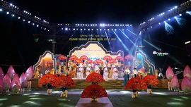 Tổng duyệt Chương trình nghệ thuật "Cùng nhau vươn đến ước mơ" chào mừng thành lập tỉnh Lào Cai