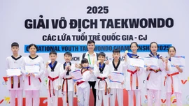 Đội tuyển Taekwondo Lào Cai giành 9 huy chương tại Giải vô địch Taekwondo các lứa tuổi trẻ quốc gia 2025 