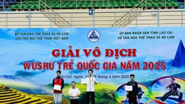 Giải Vô địch Wushu trẻ quốc gia 2025: Sôi động ngày thi đấu thứ hai