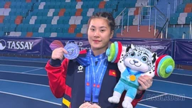Nữ đô cử Hà Thị Xiến giành 3 huy chương tại giải Vô địch Cử tạ thiếu niên và trẻ châu Á năm 2025
