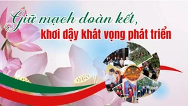 Giữ mạch đoàn kết, khơi dậy khát vọng phát triển