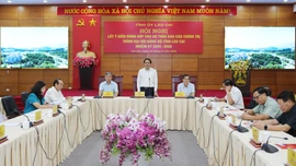 Lấy ý kiến vào dự thảo Báo cáo chính trị Đại hội Đảng bộ tỉnh Lào Cai, nhiệm kỳ 2025 - 2030