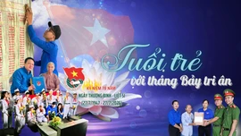 Tuổi trẻ với tháng Bảy tri ân