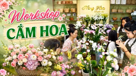 Xu hướng học cắm hoa của phụ nữ hiện đại