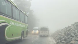 Cần cẩn trọng khi tham gia giao thông trong sương mù