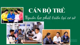 Cán bộ trẻ - nguồn lực phát triển tại cơ sở