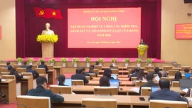 Đảng ủy Các cơ quan Đảng tỉnh tập huấn nghiệp vụ công tác kiểm tra, giám sát và thi hành kỷ luật của Đảng