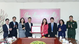 Phó Bí thư Tỉnh ủy Giàng Thị Dung thăm, chúc tết một số cơ quan, đơn vị