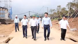 Chủ tịch UBND tỉnh Nguyễn Tuấn Anh kiểm tra thực tế nhiều dự án tại phường Sa Pa