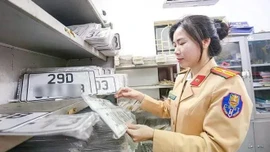 Cục Cảnh sát giao thông thông tin về cấp biển số xe sau sáp nhập tỉnh