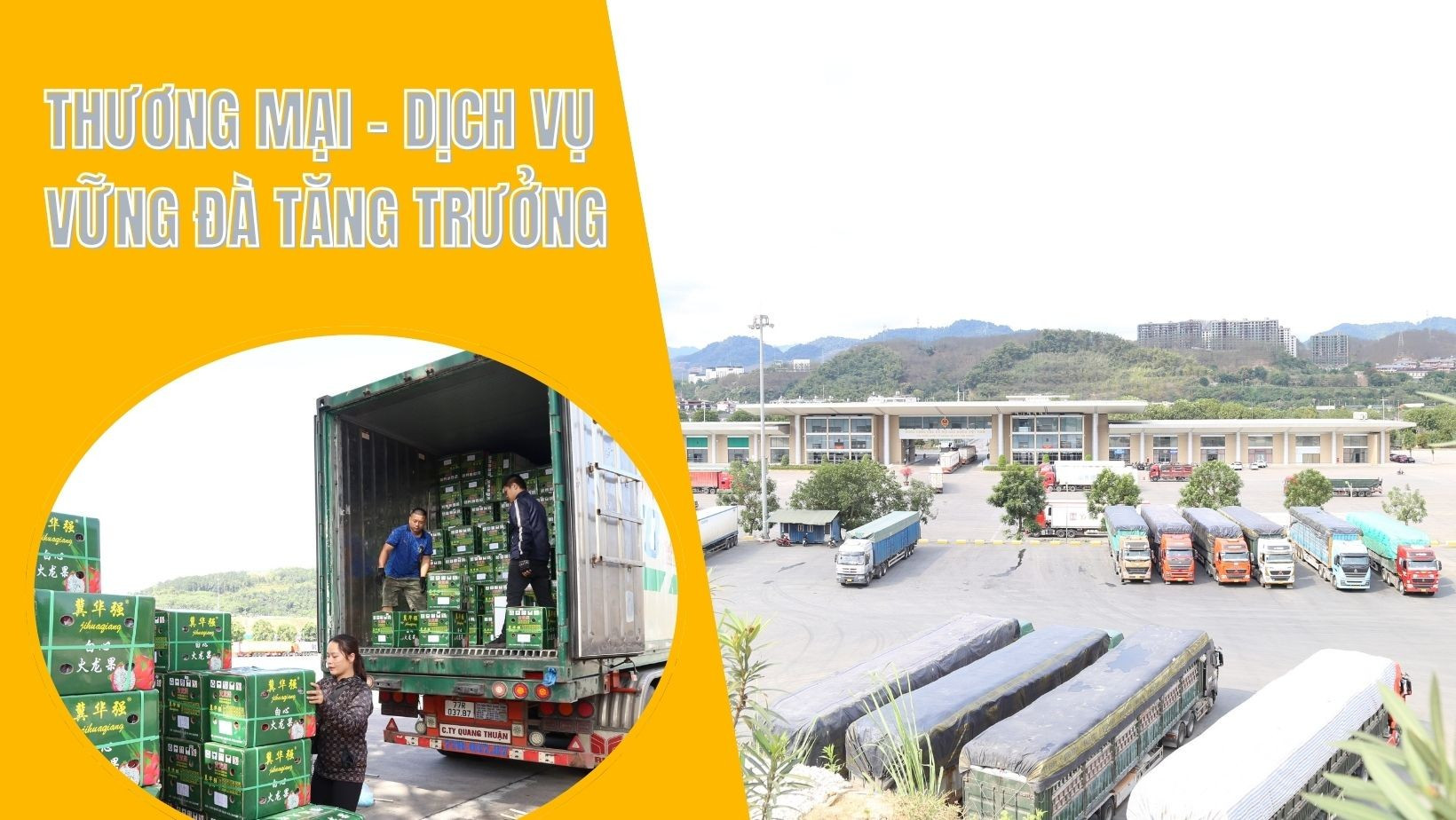 Thương mại - dịch vụ vững đà tăng trưởng