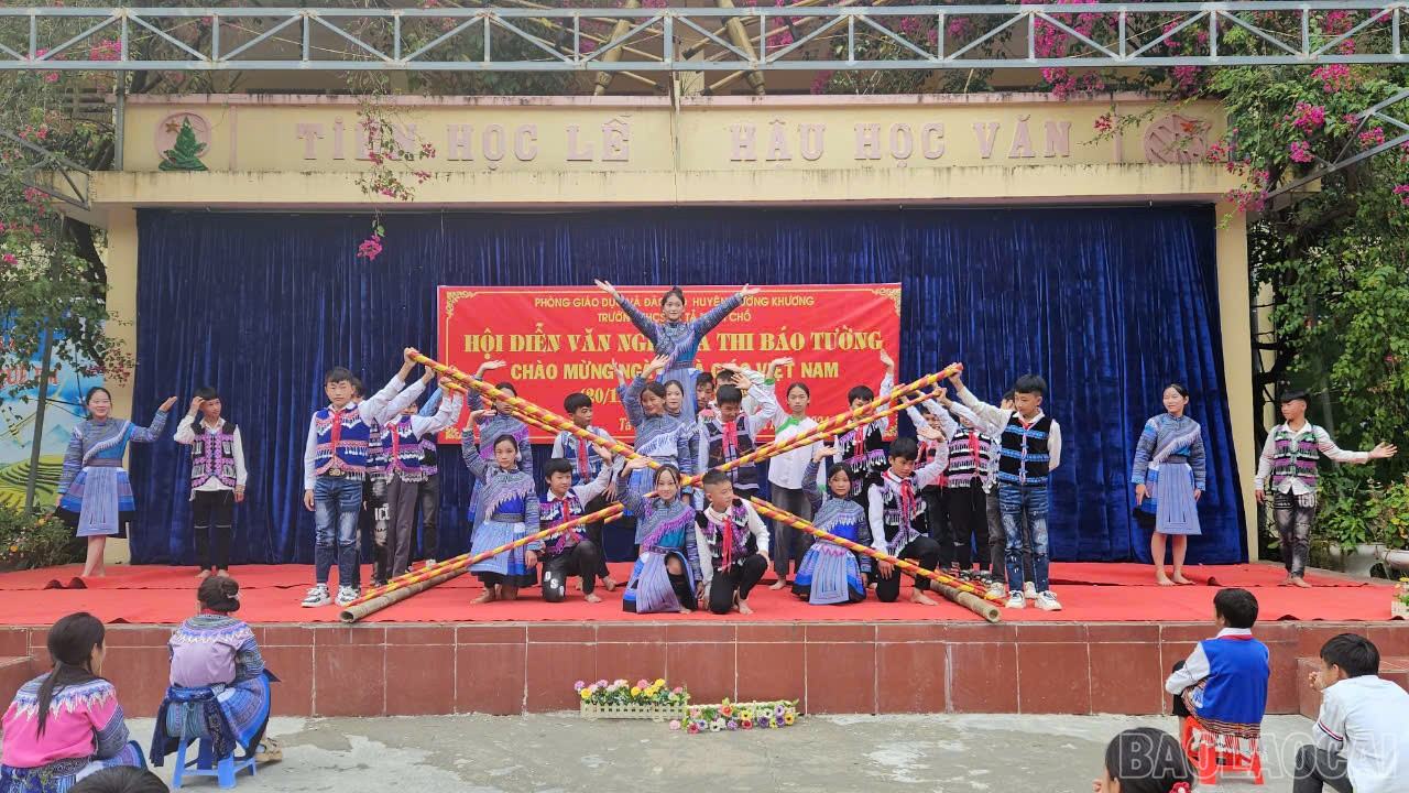 Học sinh tích cực tham gia các hoạt động ngoại khóa. baolaocai-br_484296654-672728811849084-4843755296598467493-n.jpg
