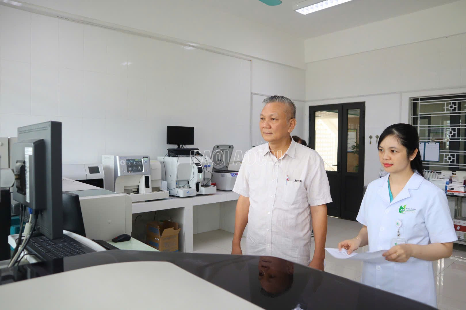 Sở Y tế tỉnh Lào Cai đã triển khai thẩm định điều chỉnh giấy phép hoạt động danh mục kỹ thuật tại Bệnh viện Đa khoa khu vực Mường Khương. baolaocai-c_543103478-1215194517272203-7862278594190509609-n.jpg