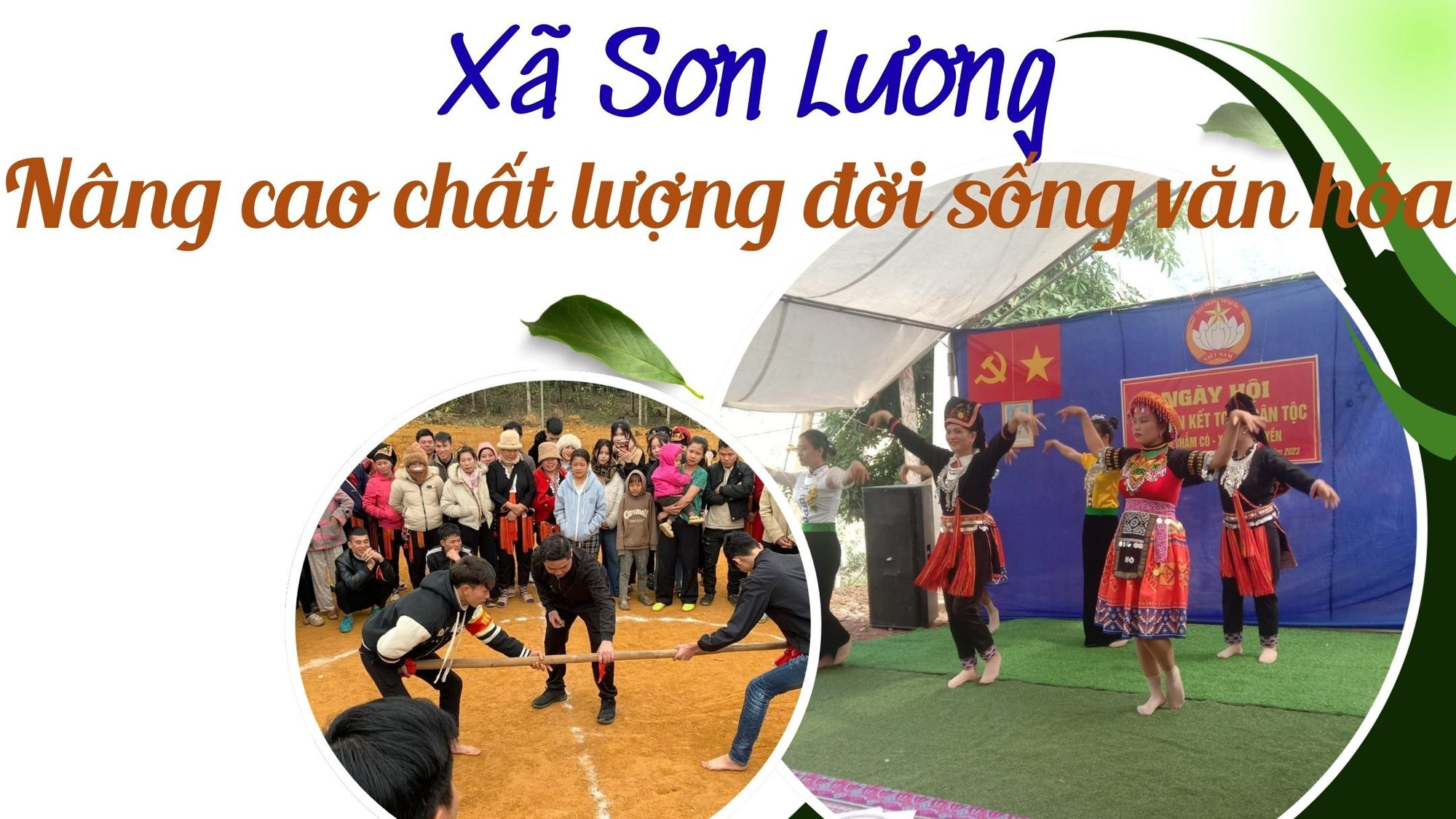 Xã Sơn Lương nâng cao chất lượng đời sống văn hóa