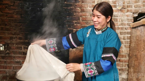 Rộn ràng hương Tết trong gian bếp ở Mường Khương