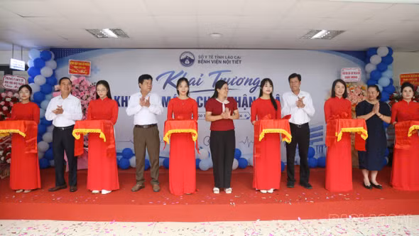 Bệnh viện Nội tiết tỉnh khai trương khu lọc máu - thận nhân tạo