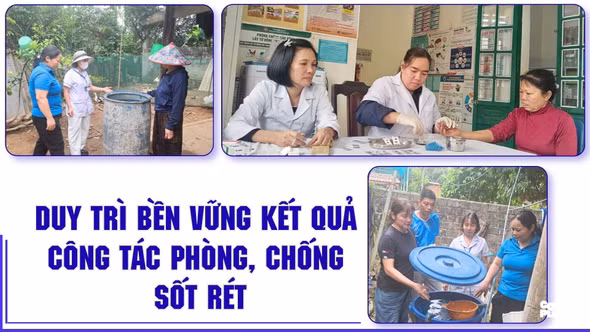 Duy trì bền vững kết quả công tác phòng, chống sốt rét