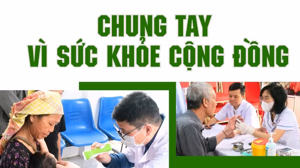 Chung tay vì sức khỏe cộng đồng
