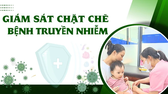 Giám sát chặt chẽ bệnh truyền nhiễm