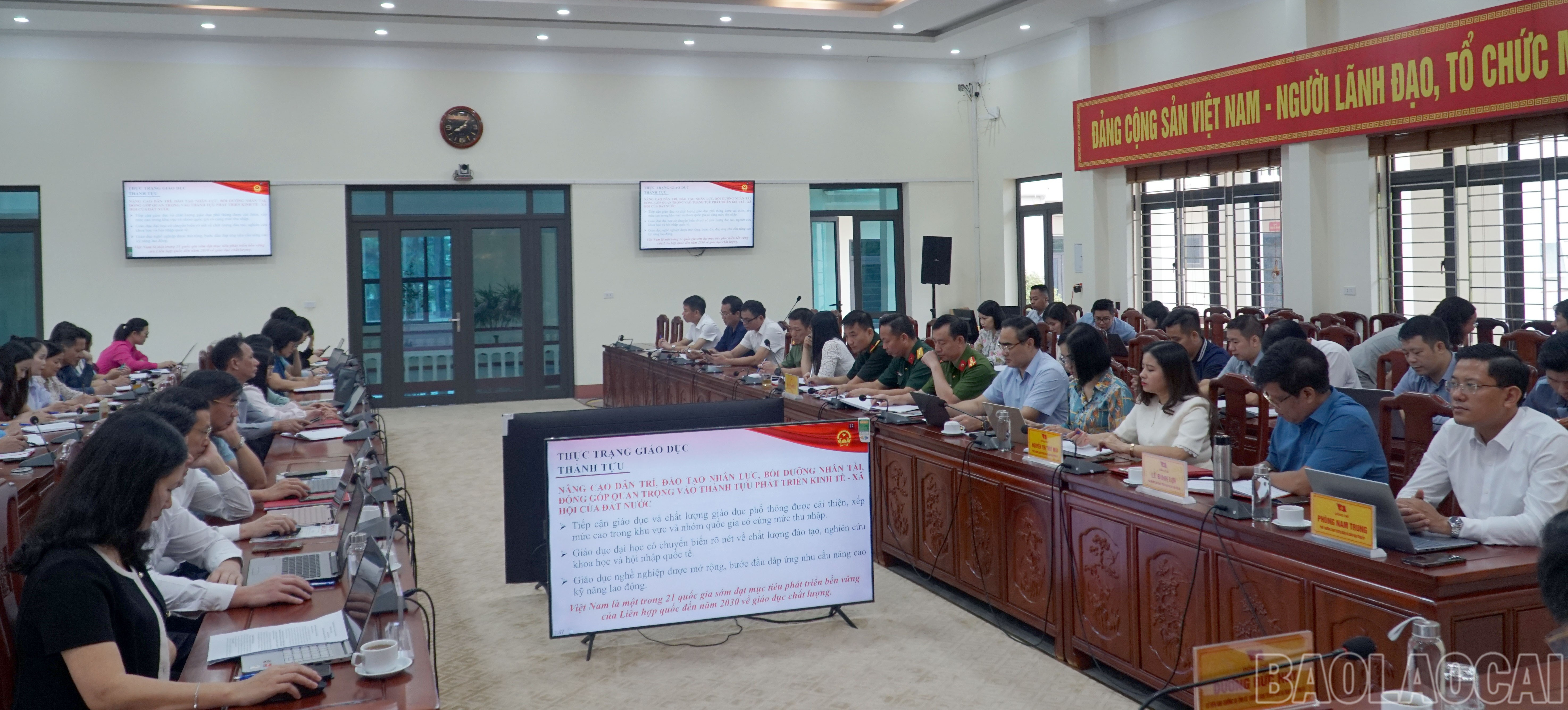 Điểm cầu trung tâm tỉnh. baolaocai-br_toan-canh-3.jpg