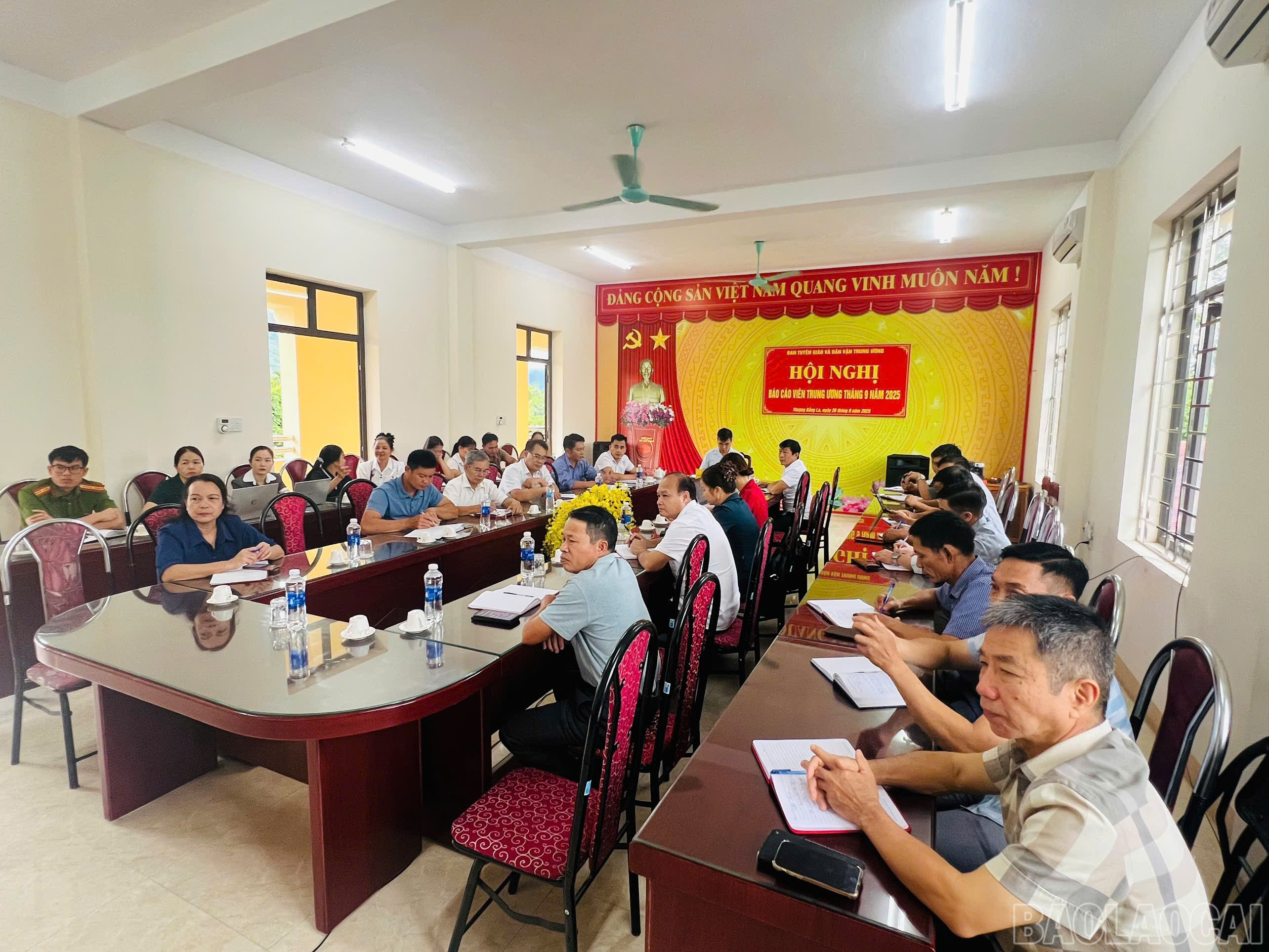 Điểm cầu xã Thượng Bằng La. baolaocai-br_xa-thuong-bang-la-8299.jpg