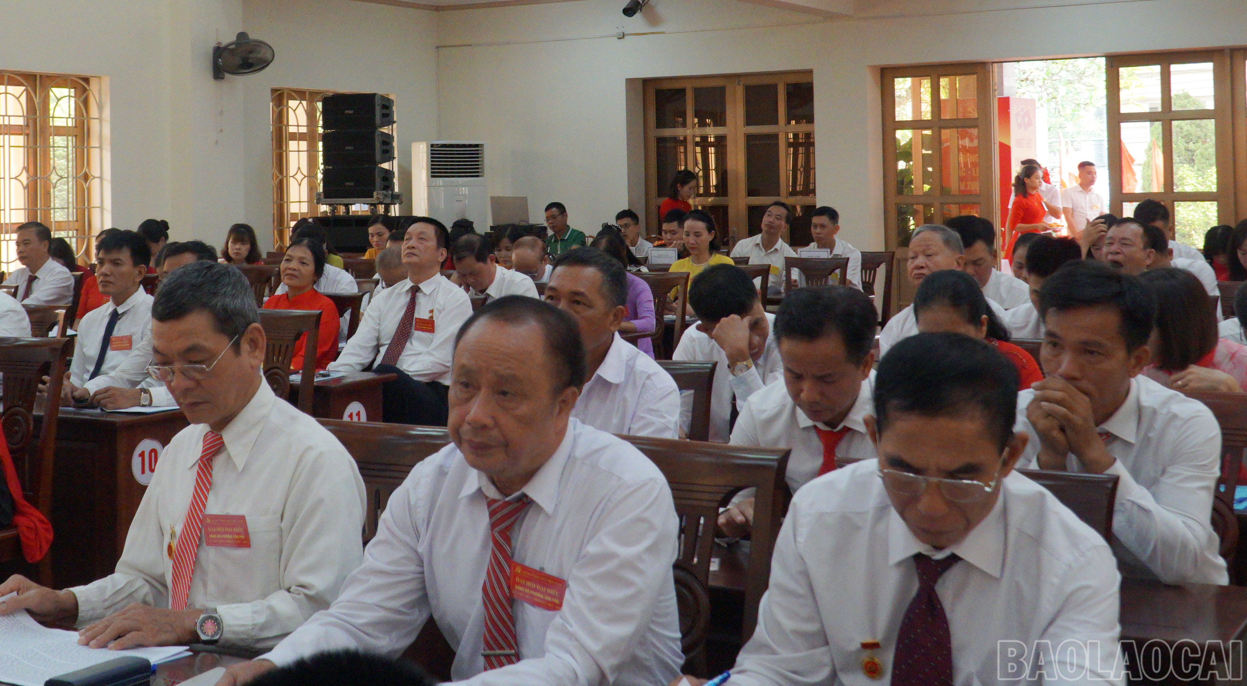 Các đại biểu dự Đại hội. baolaocai-br_dh-2.jpg
