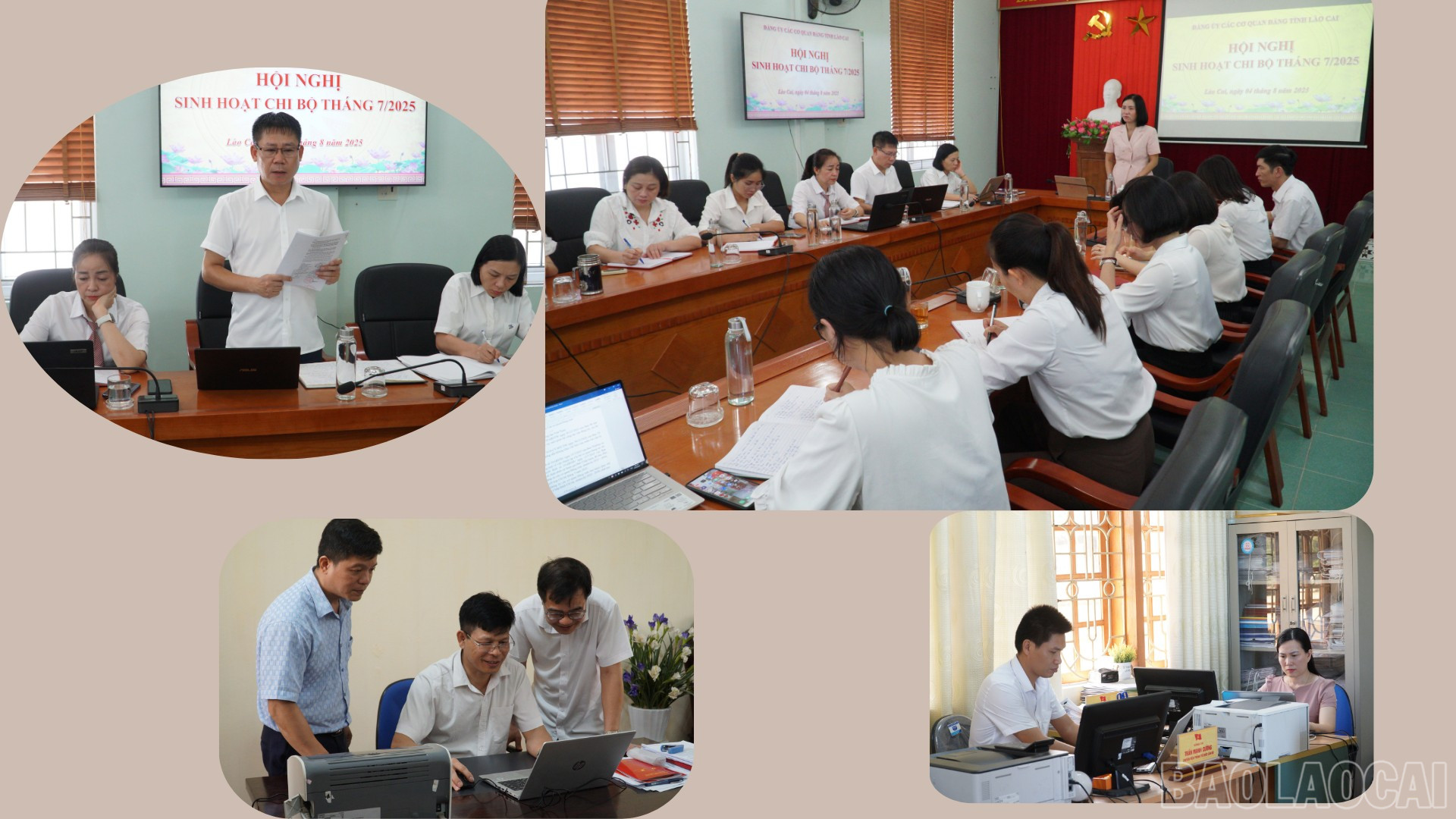 Các chi, đảng bộ cơ sở trực thuộc Đảng bộ Các quan Đảng tỉnh nghiêm túc quán triệt, triển khai kịp thời các nhiệm vụ trọng tâm trong công tác xây dựng Đảng. baolaocai-br_cac-chi-dang-bo-chuan.png