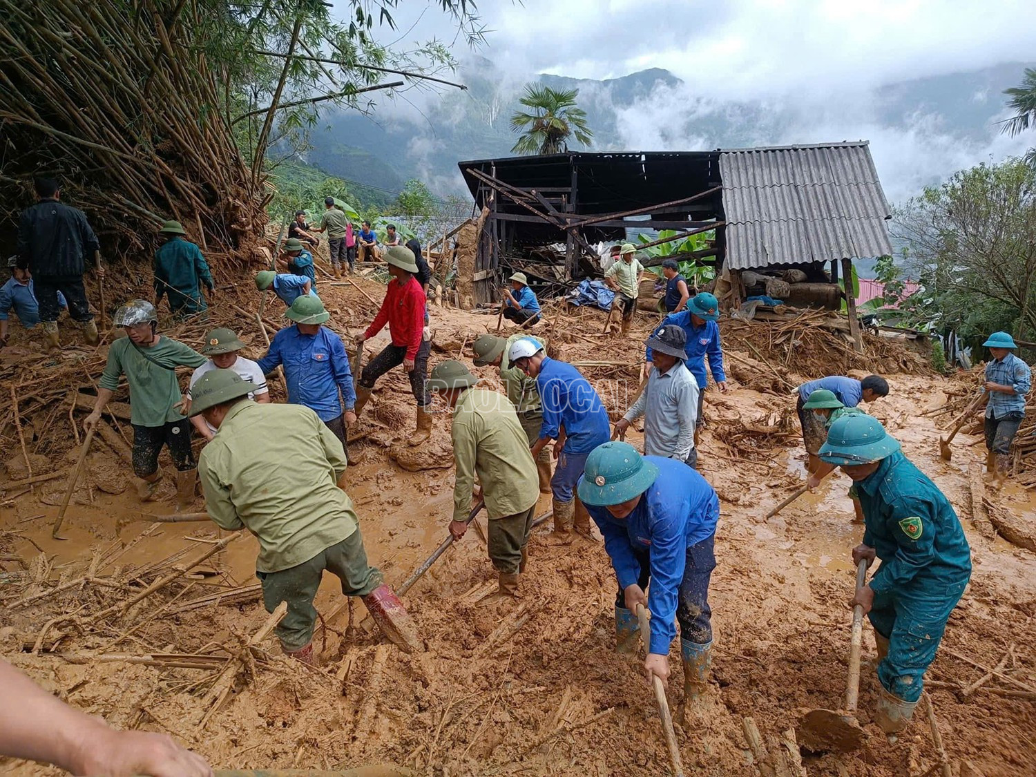 Ước tổng thiệt hại sơ bộ do thiên tai gây ra trên địa bàn huyện Bát Xát là hơn 1.314 tỷ đồng. bx9.jpg