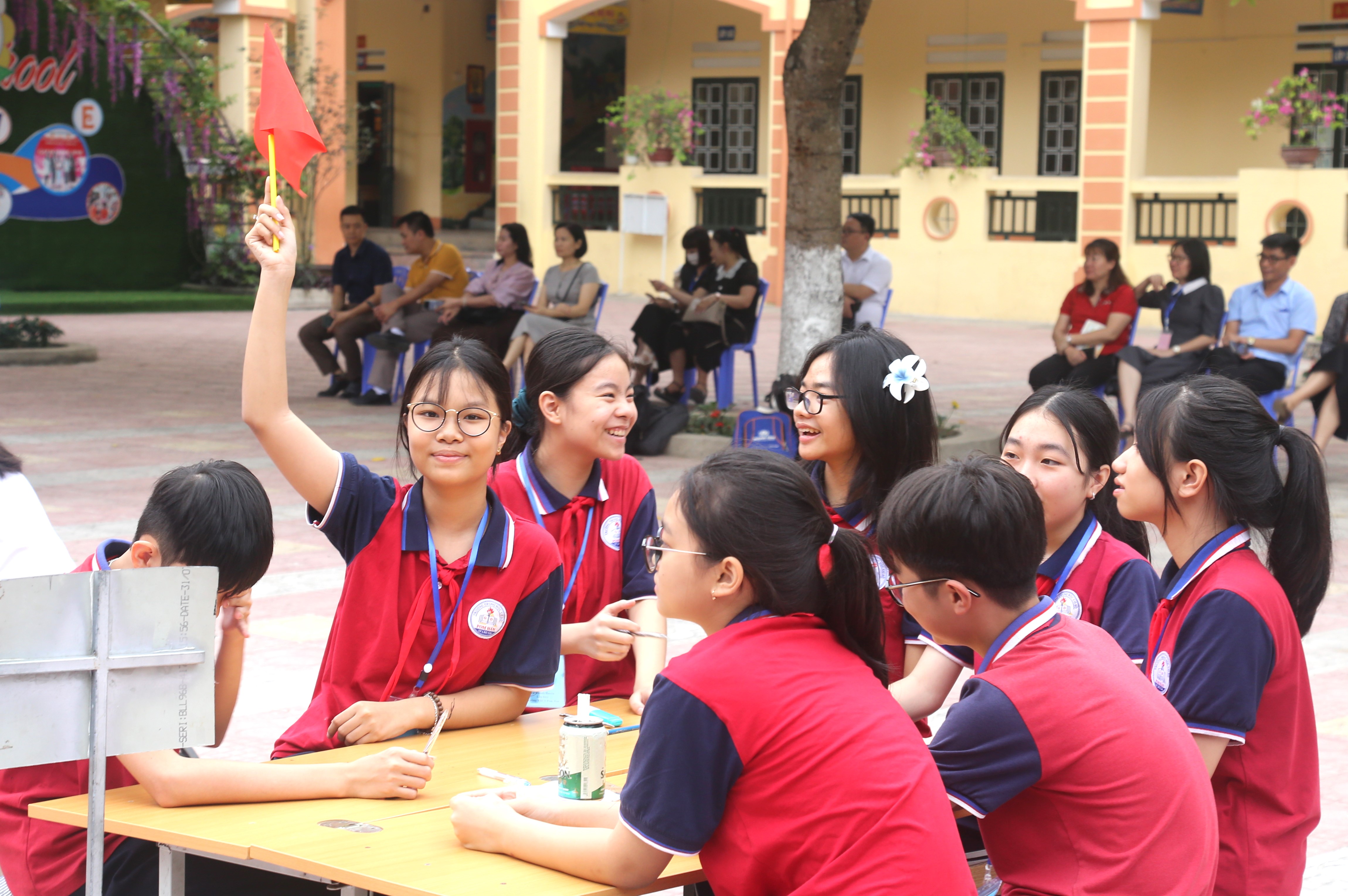 Các đội thi đấu phần thi thử sức. IMG_0576.JPG
