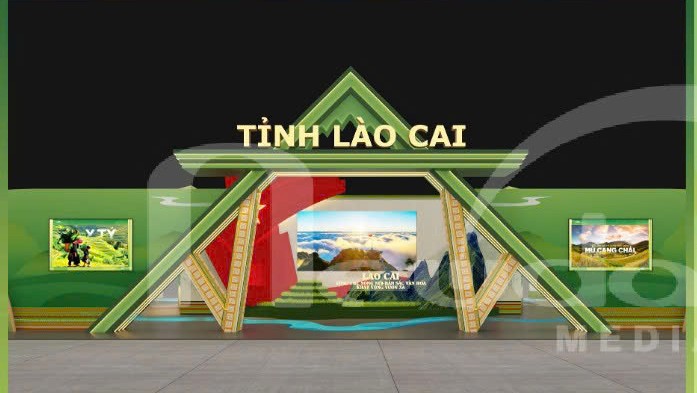 Ảnh demo Khu cổng chào triển lãm của tỉnh Lào Cai tham dự triển lãm. anh-demo.jpg