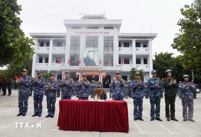 Lữ đoàn 146 (Vùng 4 Hải quân) tổ chức Lễ ra quân huấn luyện và phát động phong trào thi đua trong huấn luyện năm 2026.
