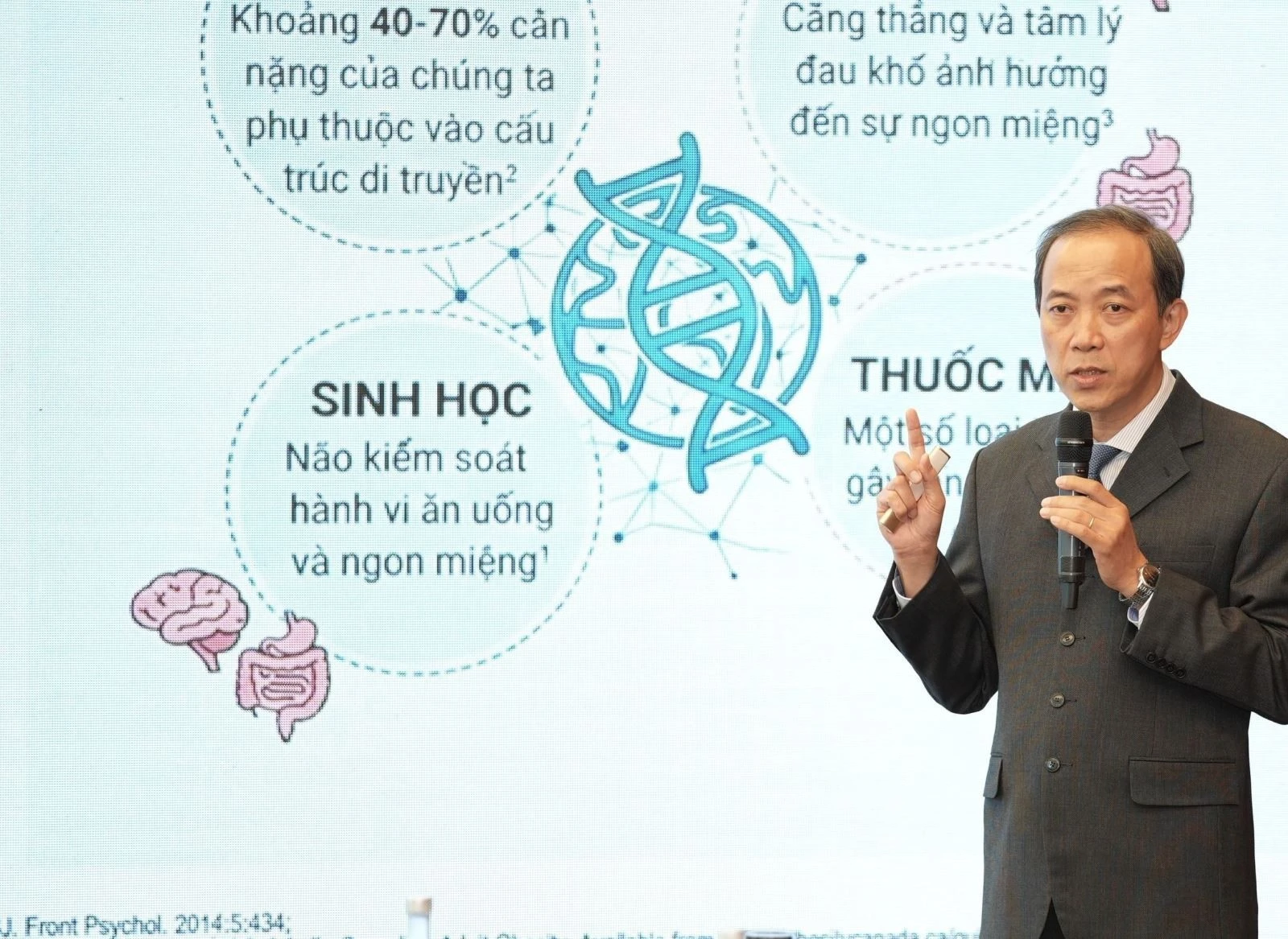 PGS.TS.BS Trần Quang Nam - Trưởng khoa Nội tiết, Bệnh viện Đại học Y Dược TP Hồ Chí Minh. chia sẻ những lý do bệnh béo phì.