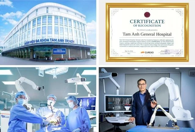Ông Jae-Jun LEE - Giám đốc điều hành hãng sản xuất Robot CUREXO, cho biết Bệnh viện Đa khoa Tâm Anh là đơn vị đầu tiên tại Việt Nam sở hữu và triển khai hệ thống Robot CUVIS-Joint, đánh dấu cột mốc quan trọng trong thúc đẩy phẫu thuật thay khớp chính xác và hiệu quả cao cho người bệnh tại Việt Nam.