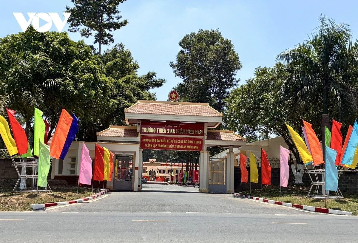 Trường Thiếu sinh quân miền Nam ở ấp Bến Đình, xã Nhuận Đức, TP.HCM