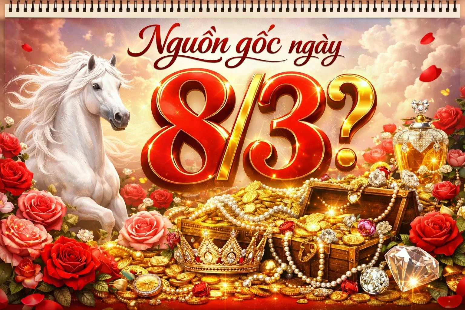 Hôm nay là Ngày Quốc tế Phụ nữ 8/3.