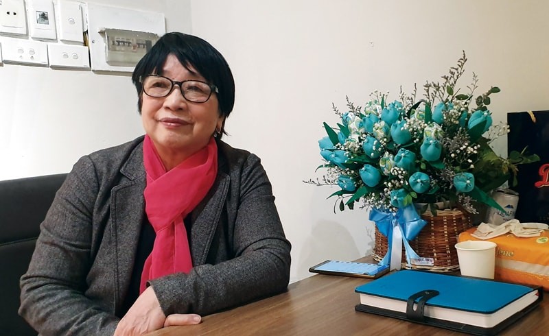 Họa sĩ Trần Thị Trường.