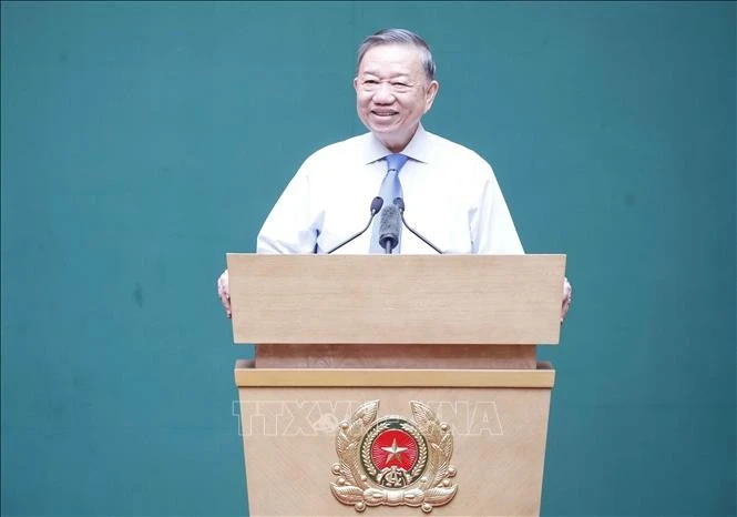 Tổng Bí thư, Chủ tịch nước Tô Lâm phát biểu. Ảnh: Thống Nhất/TTXVN