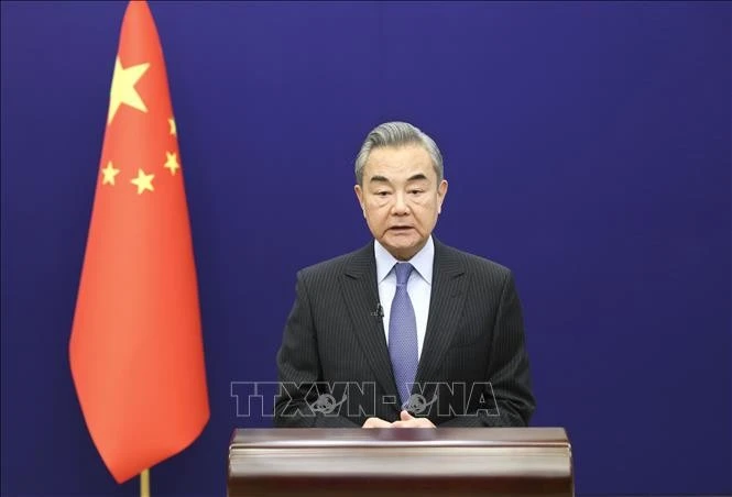 Bộ trưởng Ngoại giao Trung Quốc Vương Nghị.