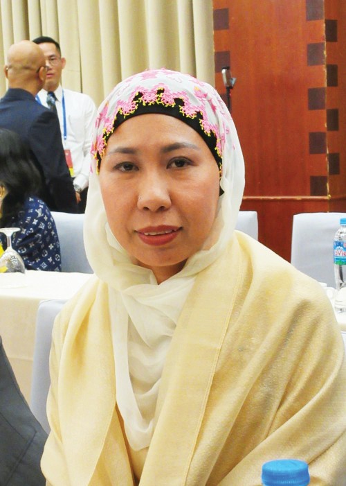 Bà Ma Ri Dam, kiều bào tại Malaysia.