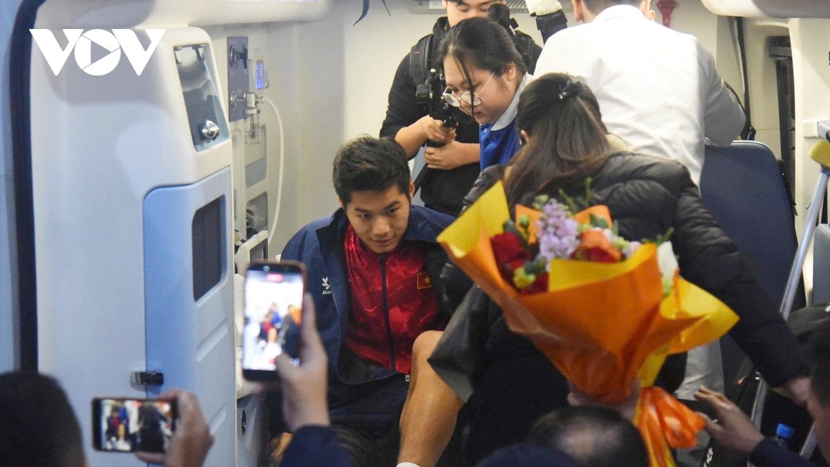 Trung vệ Hiểu Minh đã phẫu thuật thành công.