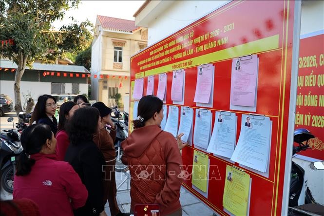 Công tác chuẩn bị cho bầu cử đại biểu Quốc hội khóa XVI và đại biểu Hội đồng nhân dân các cấp nhiệm kỳ 2026-2031 đã sẵn sàng.