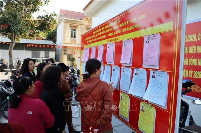 Công tác chuẩn bị cho bầu cử đại biểu Quốc hội khóa XVI và đại biểu Hội đồng nhân dân các cấp nhiệm kỳ 2026-2031 đã sẵn sàng.