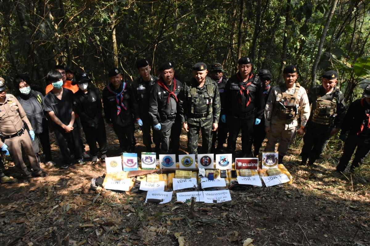 Lực lượng chức năng Thái Lan thu giữ 600.000 viên ma túy tổng hợp hôm 4/3.