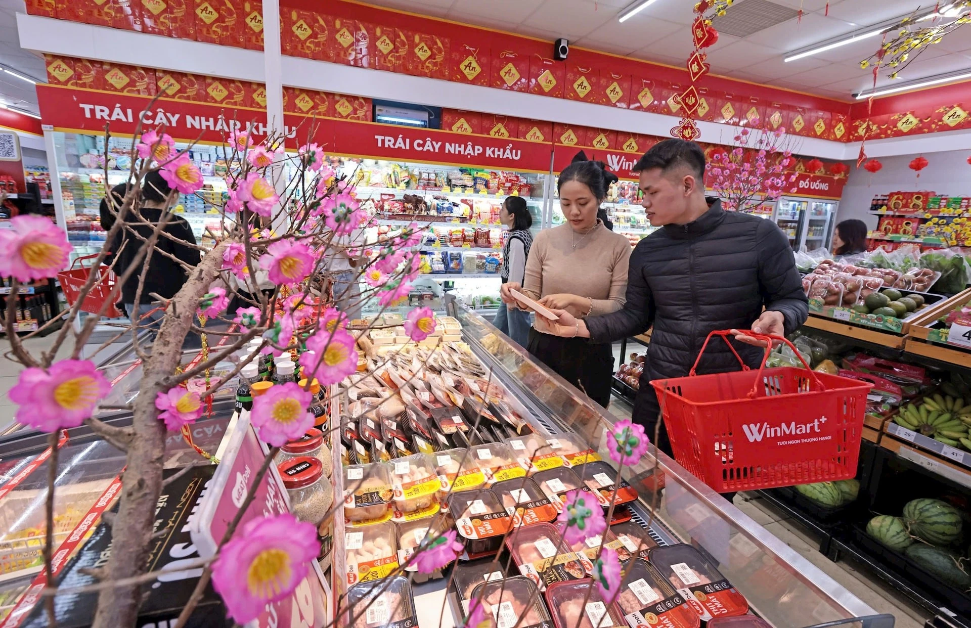 Thị trường Tết ổn định.