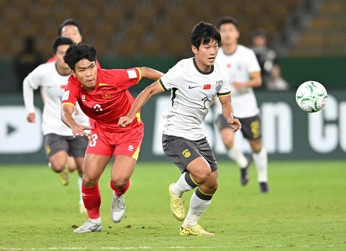 U23 Việt Nam tái đấu U23 Trung Quốc.