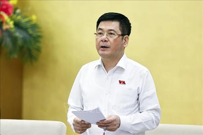 Phó Chủ tịch Quốc hội Nguyễn Hồng Diên phát biểu. Ảnh: Doãn Tấn/TTXVN