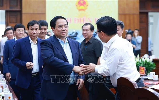 Thủ tướng Phạm Minh Chính đến làm việc với lãnh đạo tỉnh Điện Biên về tình hình phát triển kinh tế - xã hội.