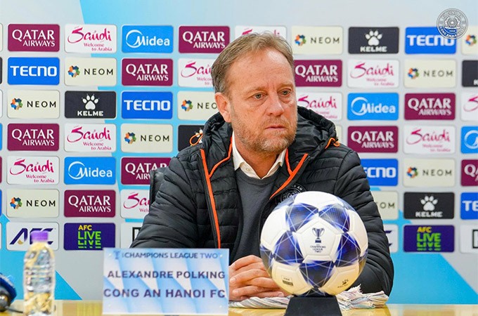 HLV Polking đánh giá cao Tampines Rover nhưng vẫn tự tin vào khả năng chiến thắng của CAHN.