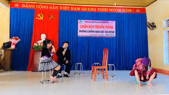 Tổ chức 15 chiến dịch truyền thông Dự án 8 tại Tân Hợp